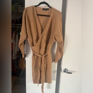 Vero Moda knit dress, camel, size L
